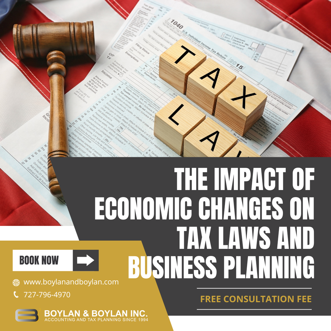 The Impact of Economic Changes on Tax Laws and Business Planning