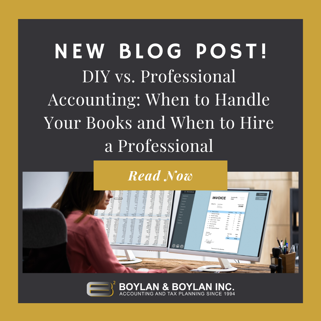 DIY vs. Professional Accounting: When to Handle Your Books and When to Hire a Professional