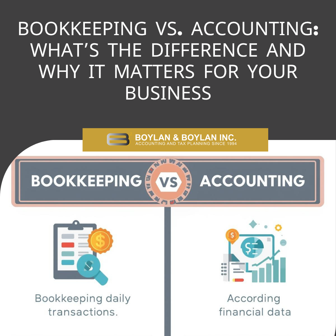 Bookkeeping vs. Accounting: What’s the Difference and Why It Matters for Your Business